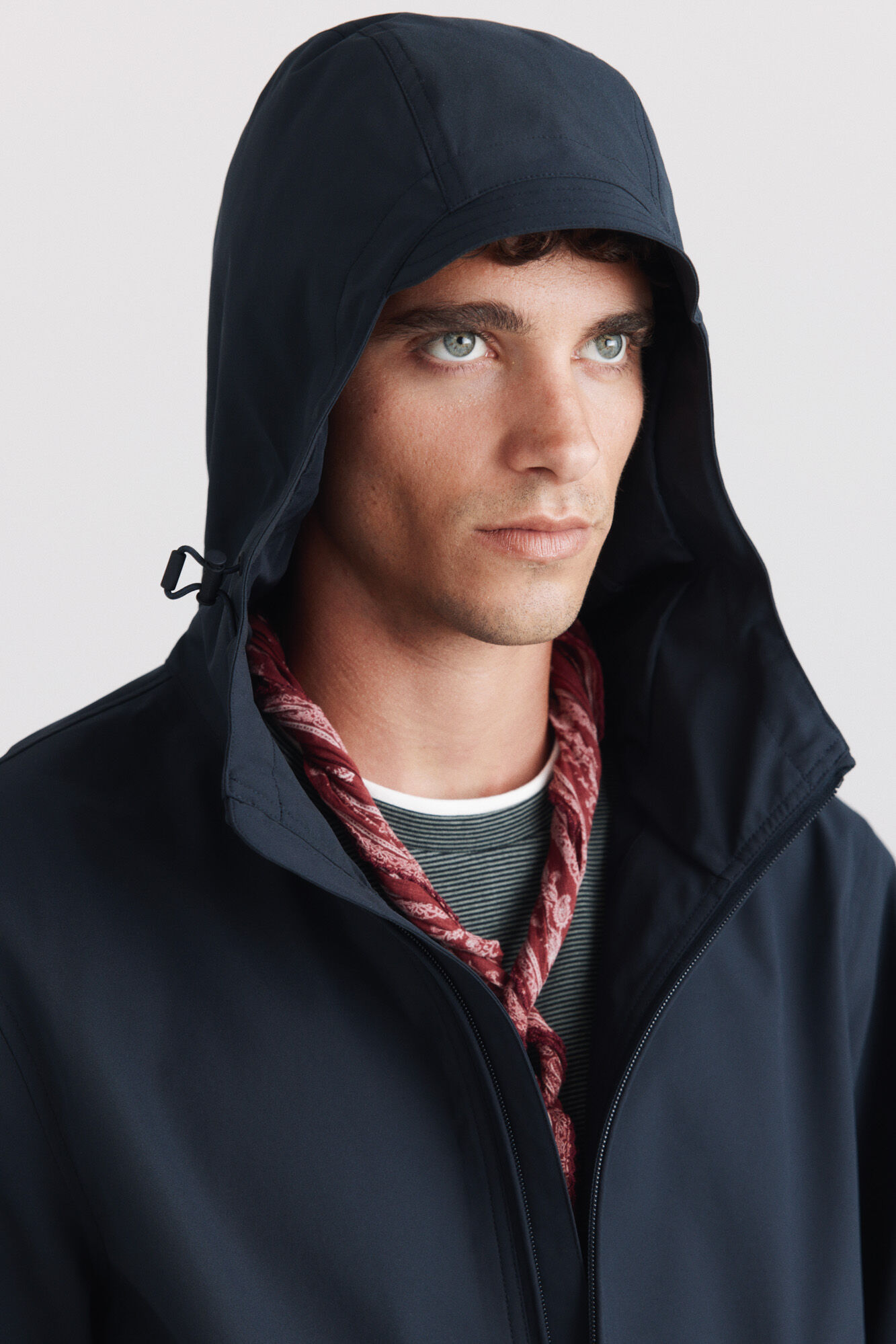 Springfield Parka t&eacute;cnica azul