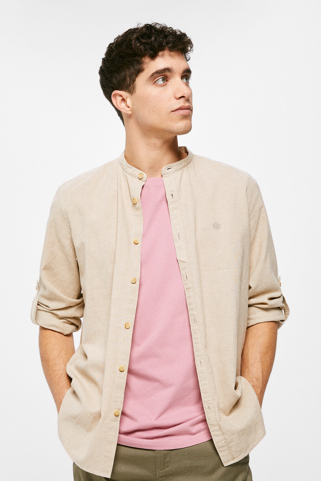 Springfield camisa hotsell lino hombre
