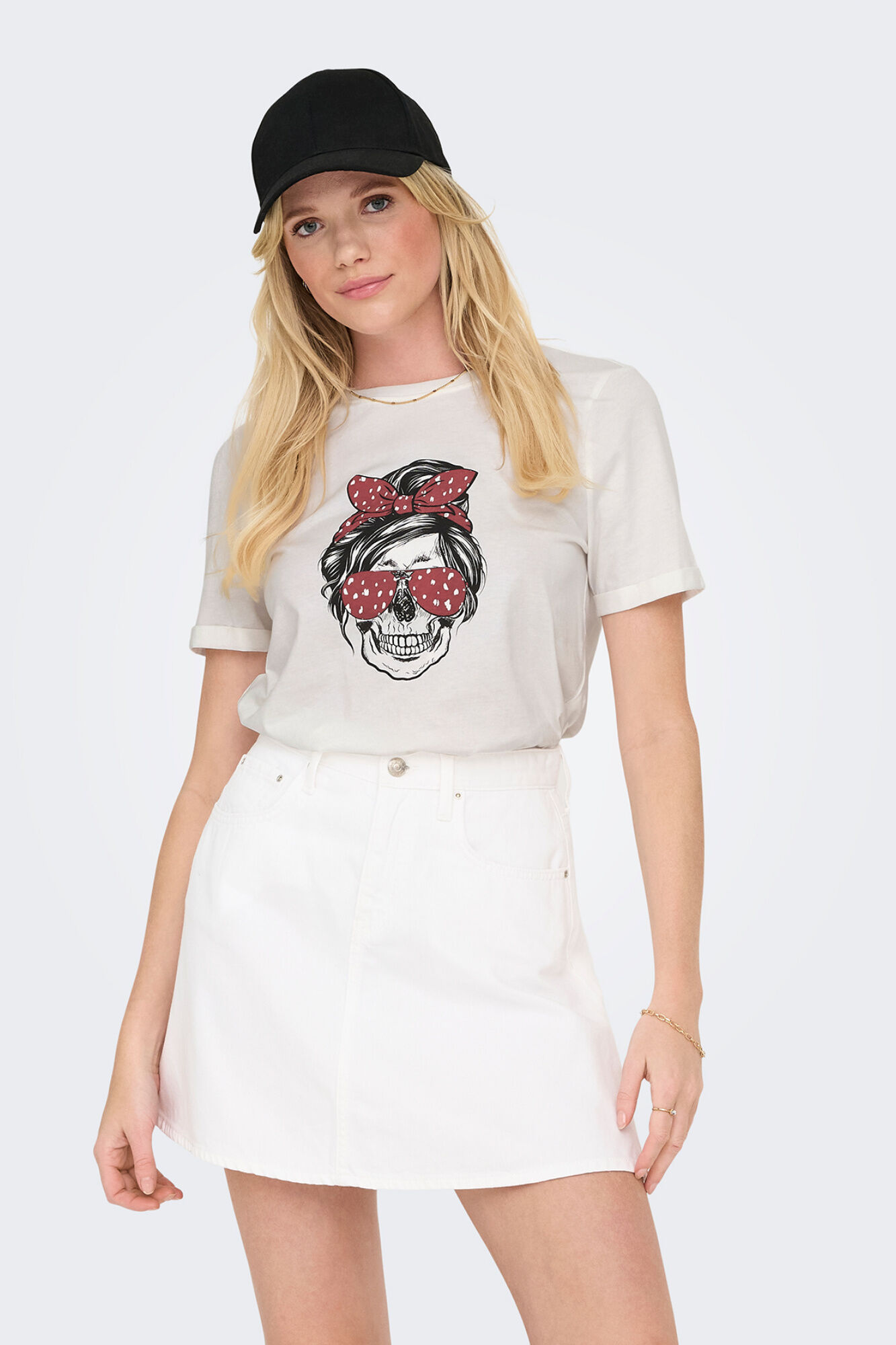 Only Playera con dibujo frontal