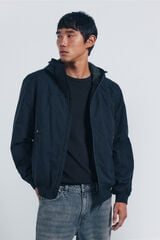 Springfield Chamarra técnica acolchado negro