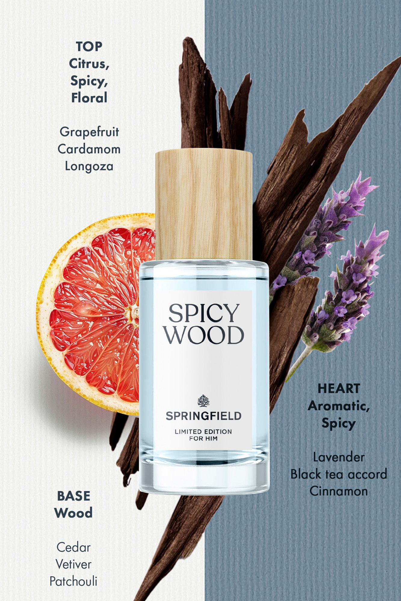 Springfield SPICY WOOD turquesa