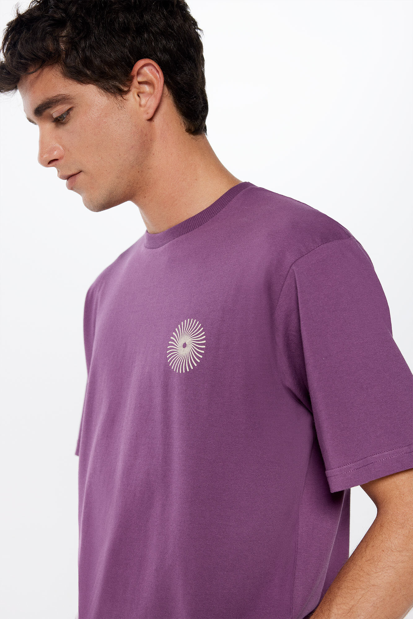 Springfield Playera shine on morado/lila