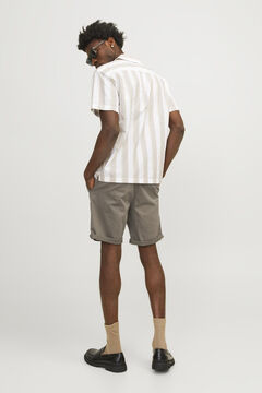 Springfield Bermuda estilo chino regular fit gris