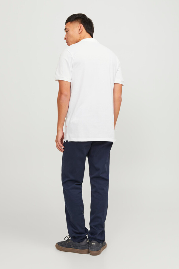 Jack & Jones Polo slim fit liso natural