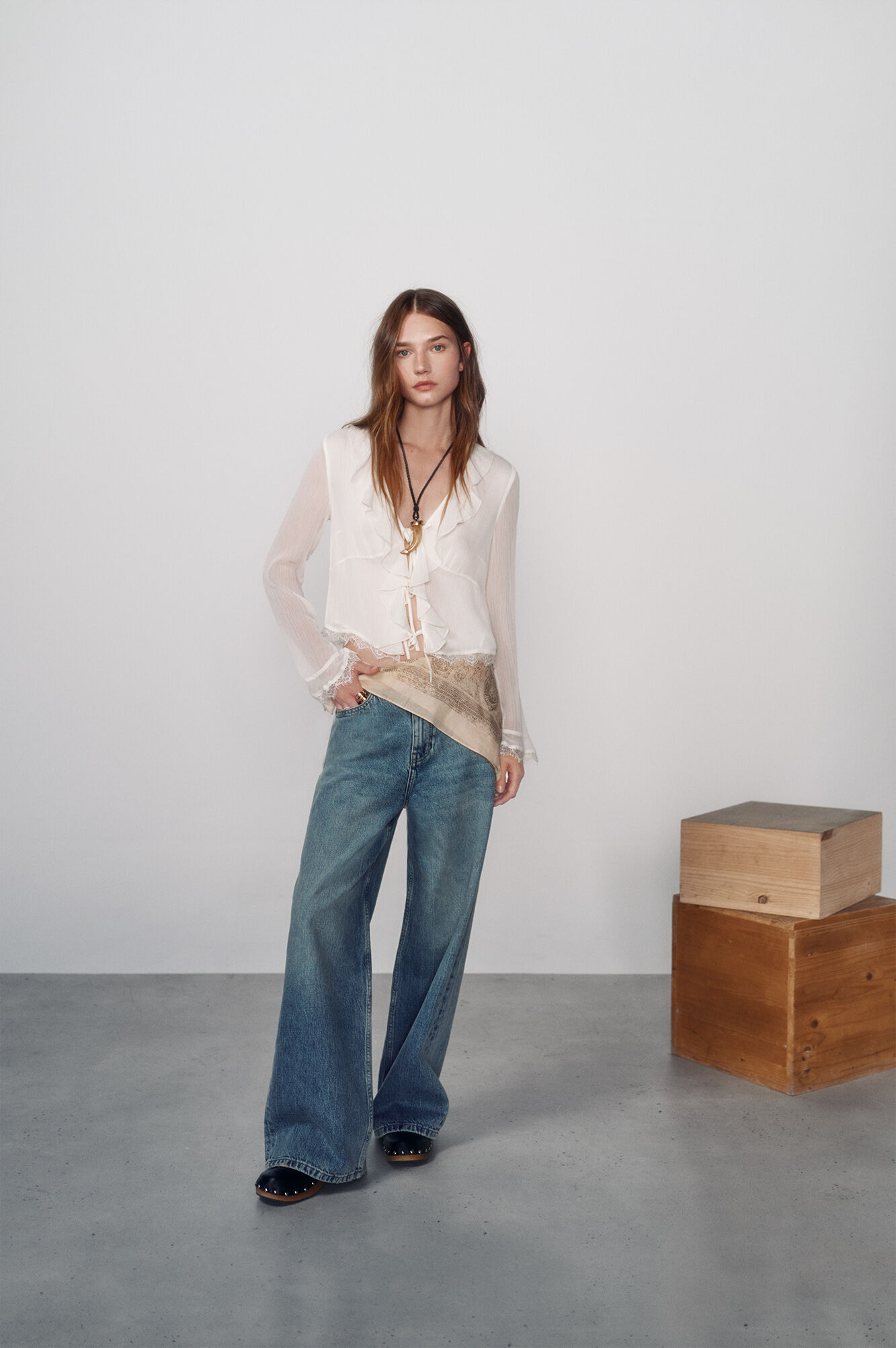 High Spirits Jeans Twist azul