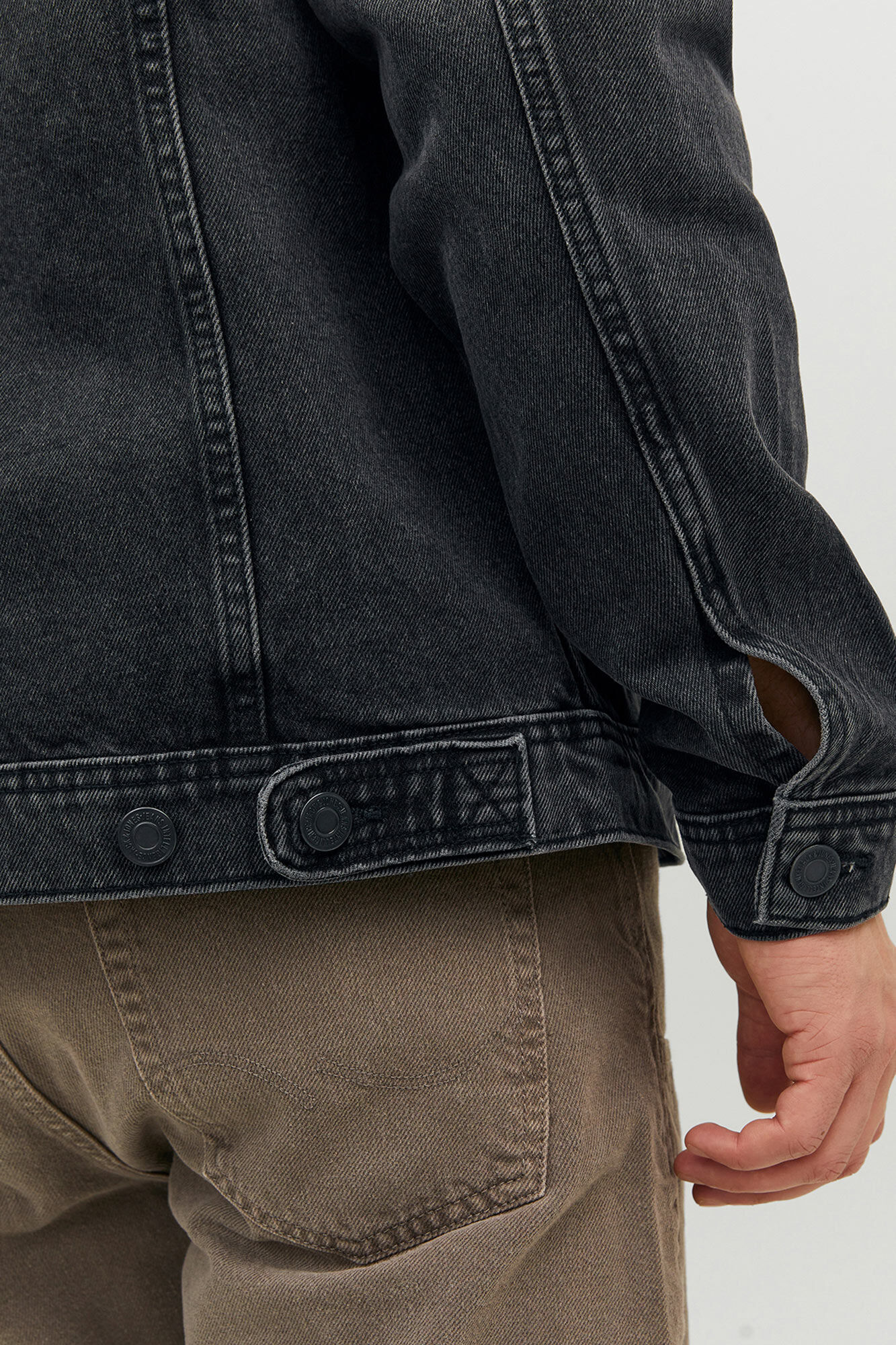 Jack & Jones Cazadora denim negro