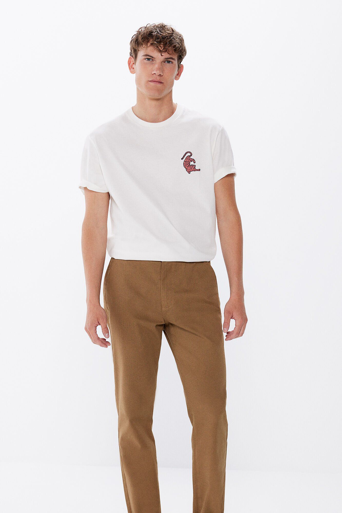 Springfield Playera tigre marfil