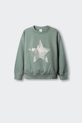 Springfield Kids Sudadera Estrella STUDS verde