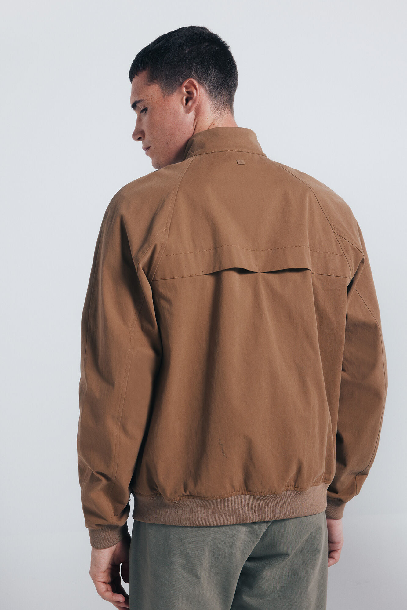 Springfield Chamarra algod&oacute;n beige