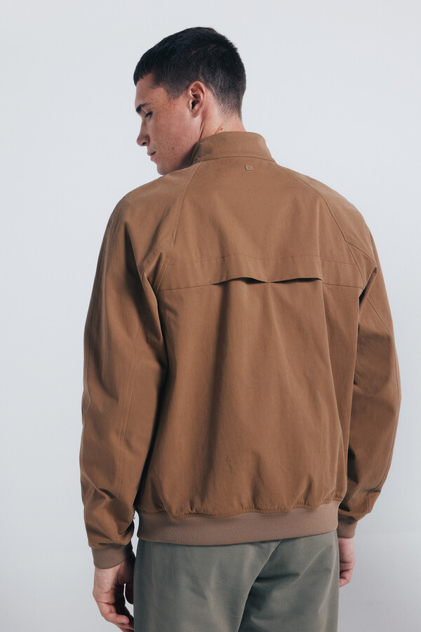 Springfield Chamarra algodón beige