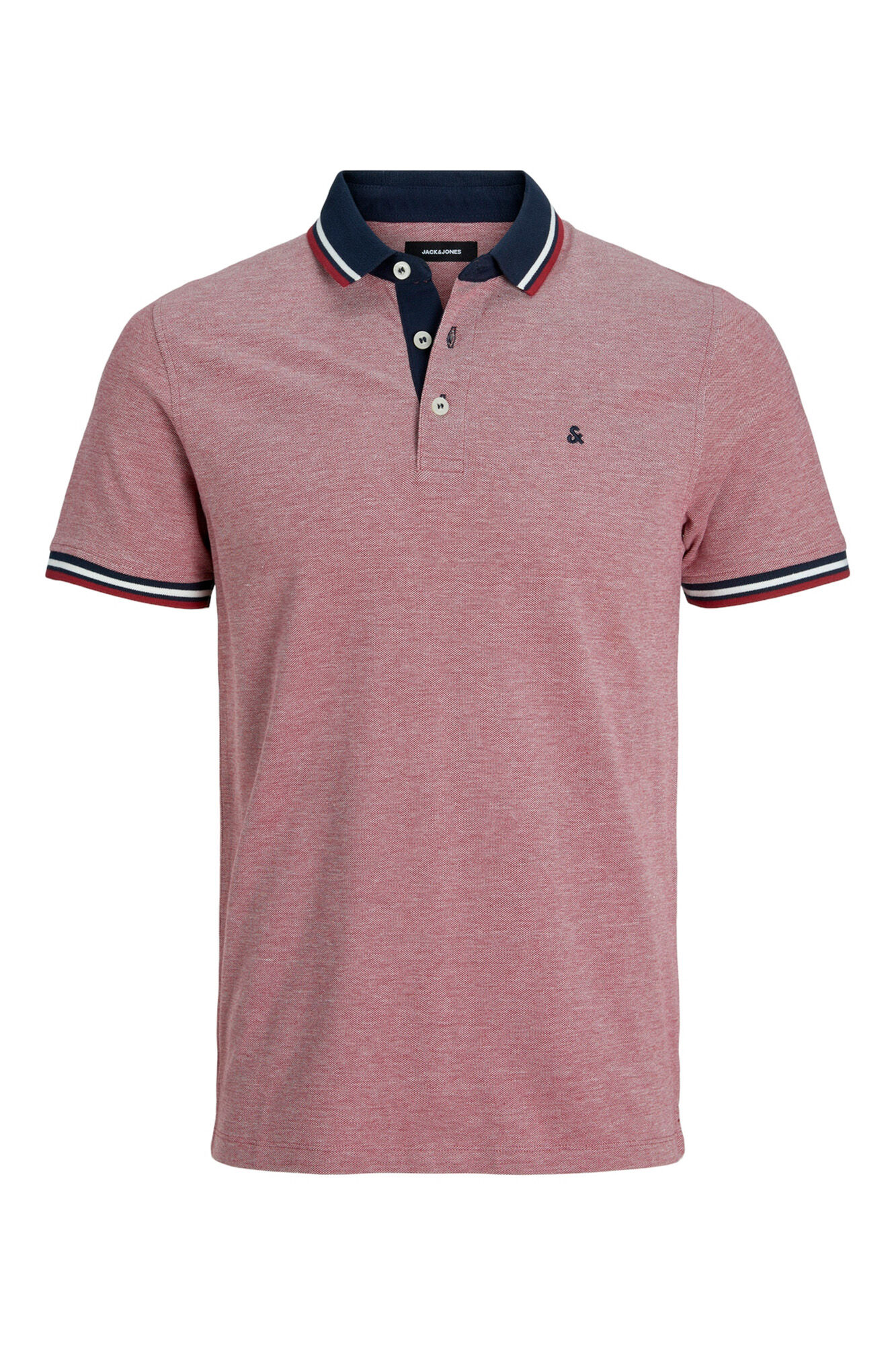 Jack & Jones Polo slim fit rojo
