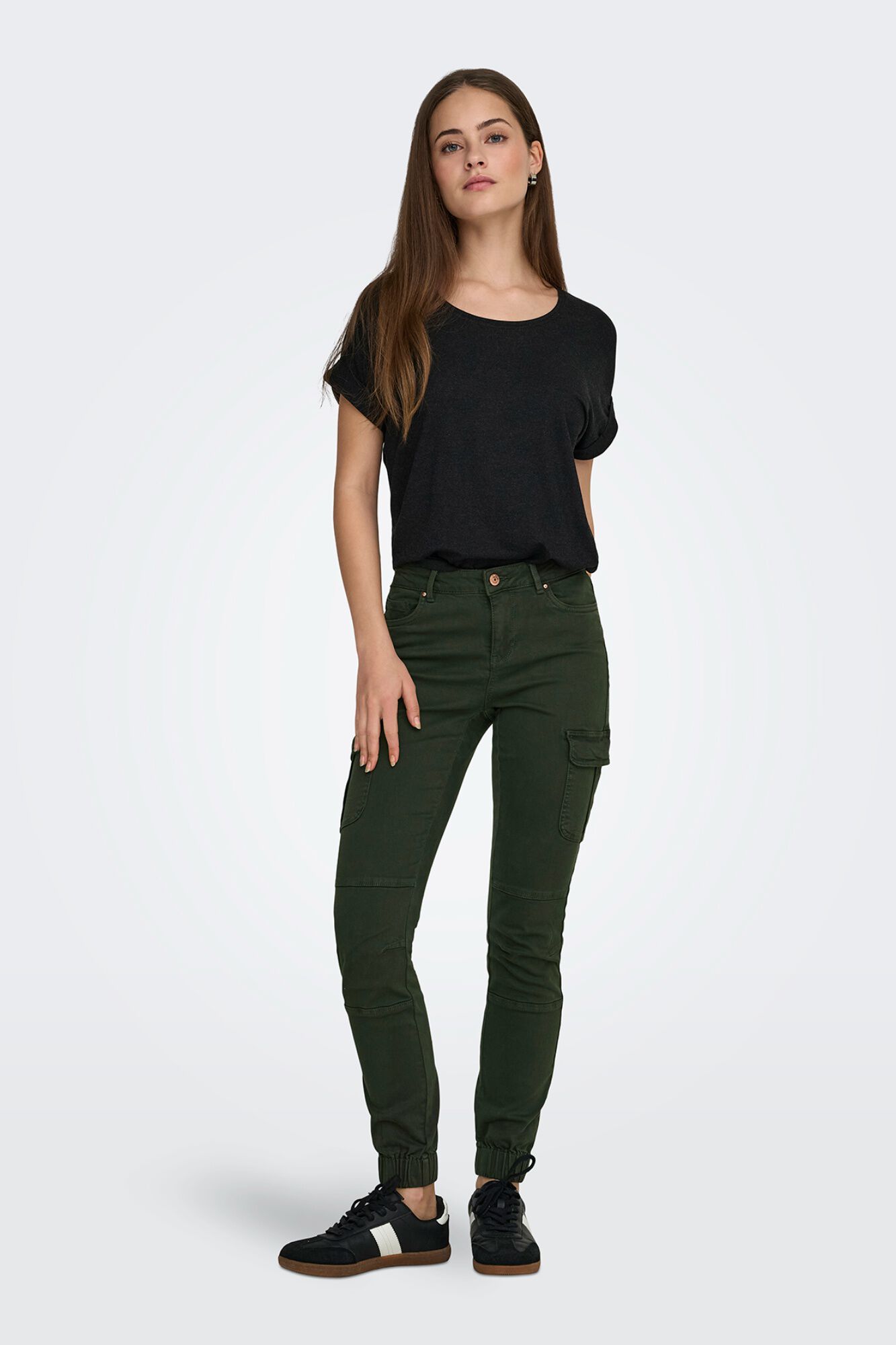 Only Pantal&oacute;n cargo slim fit