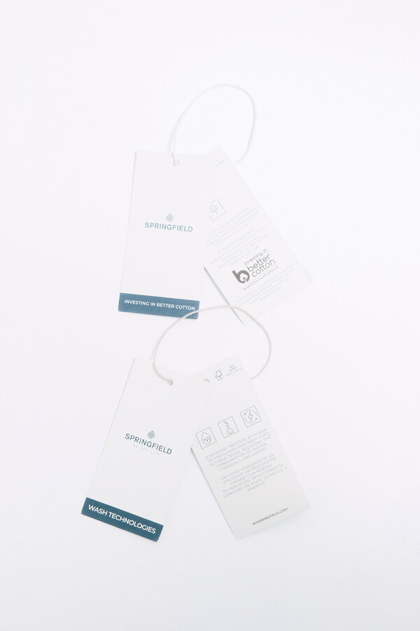 Springfield Pantalón chino comfort slim fit beige