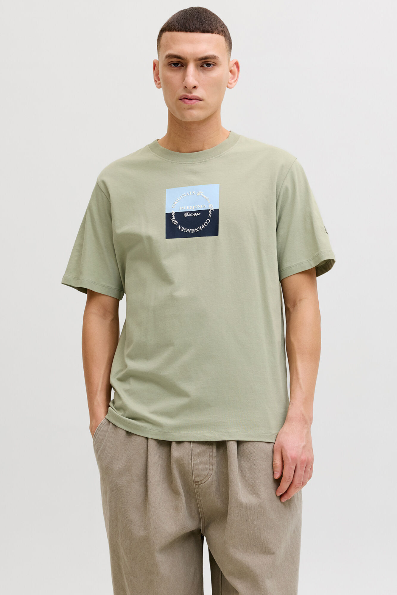 Jack & Jones Playera de manga corta estampada