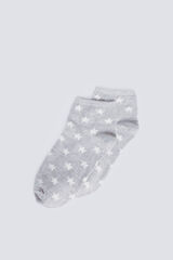 Springfield Calcet&iacute;n corto estrellas caf&eacute;