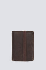 Springfield Cartera efecto piel marr&oacute;n caf&eacute;