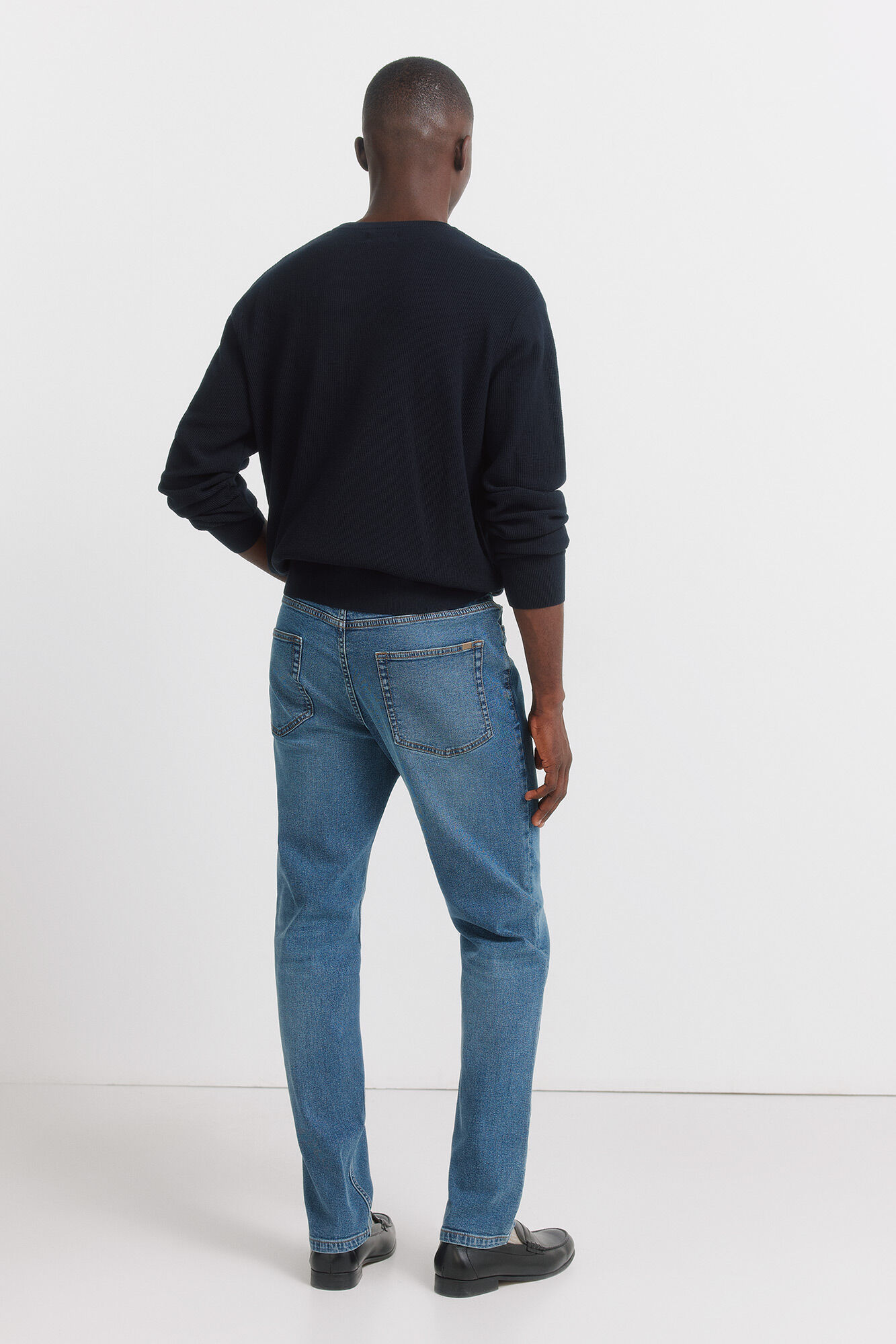 Springfield Jeans lavado medio oscuro skinny fit azulado