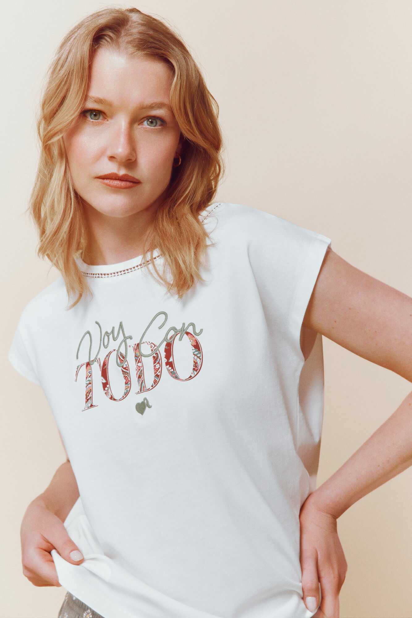 Springfield Playera "Voy con todo"
