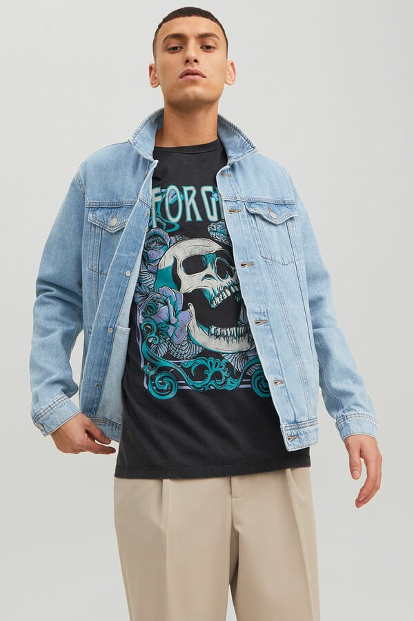Jack & Jones Cazadora denim azulado