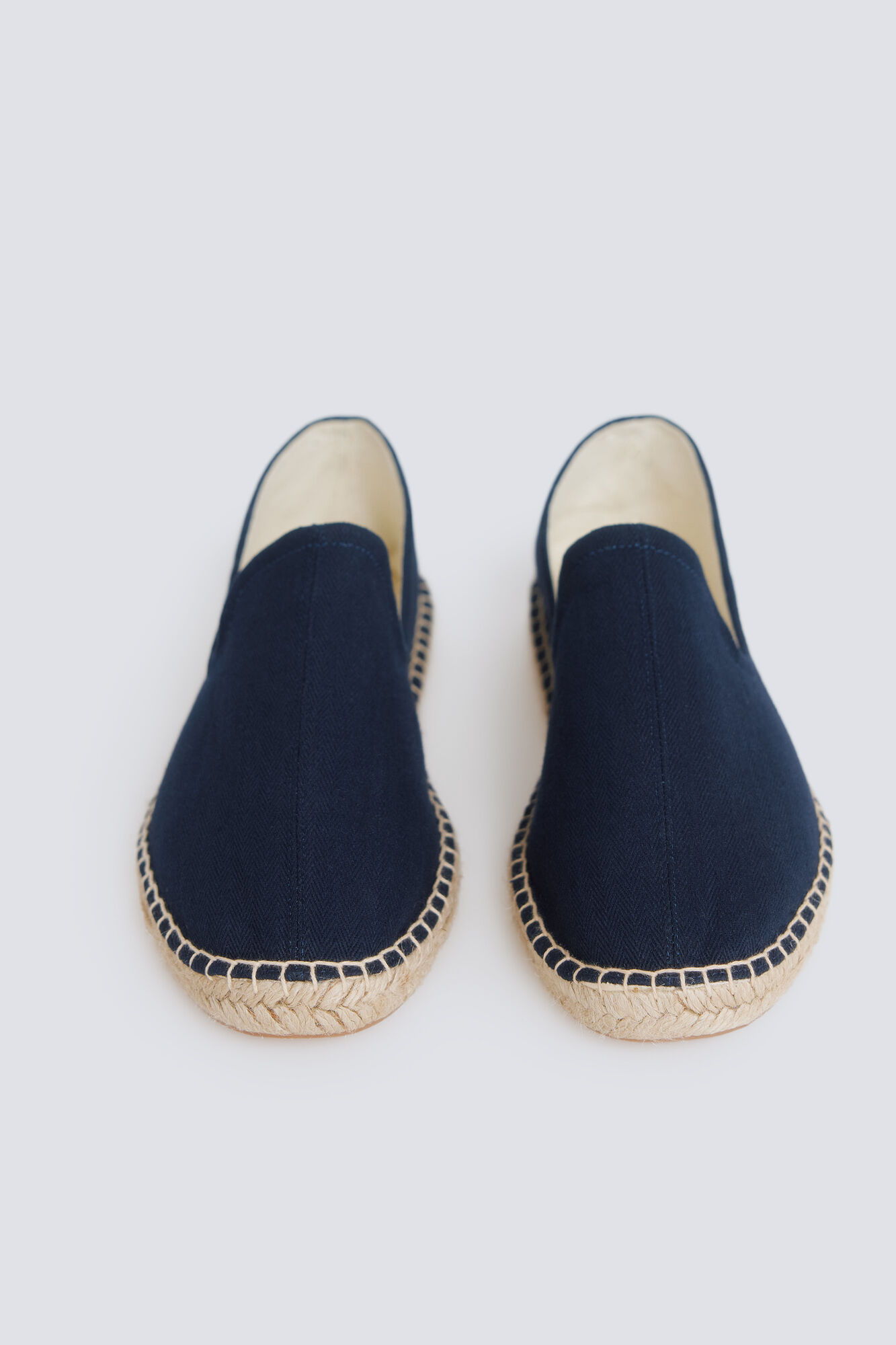 Springfield Alpargata de algod&oacute;n espiga azulado