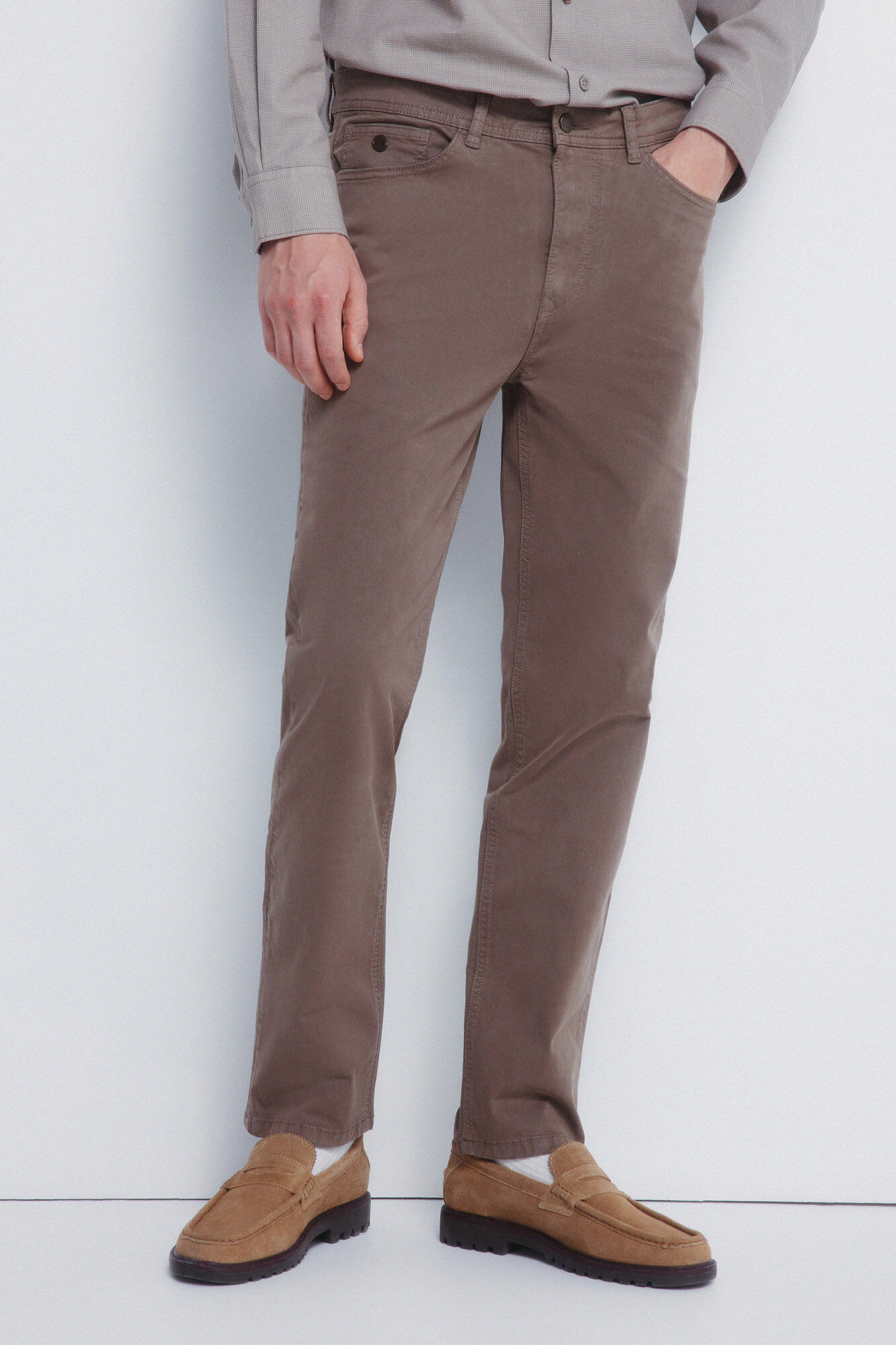 Springfield Pantal&oacute;n slim fit de 5 bolsillo
