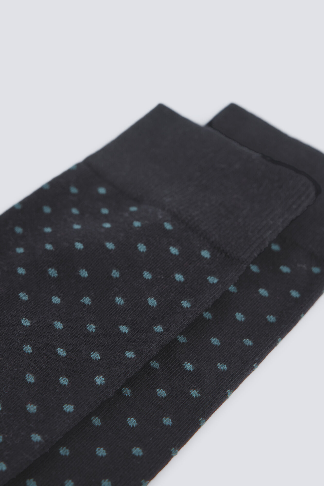 Springfield Calcet&iacute;n largo micro puntos negro