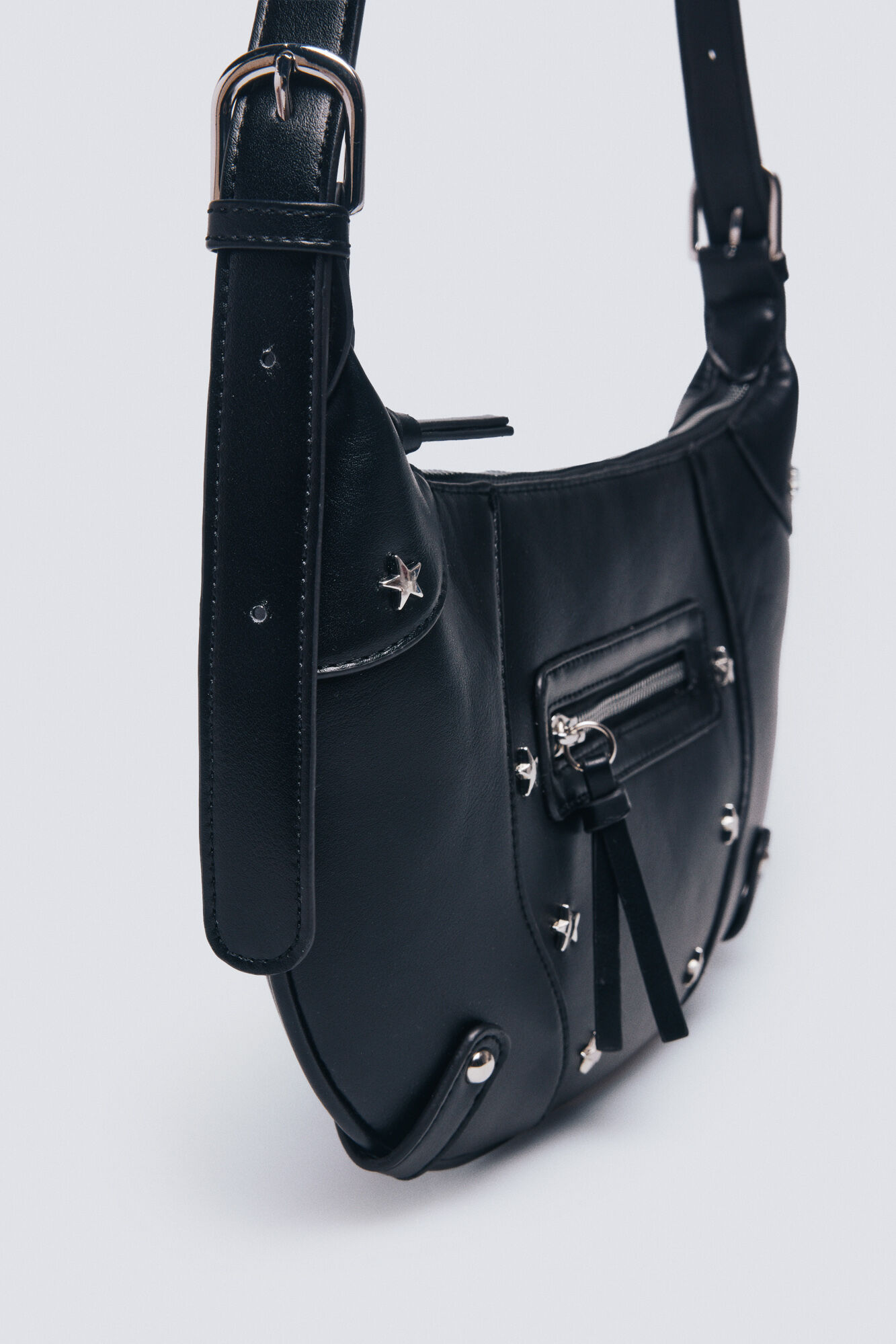 Springfield Bolsa bandolera de estrella, bolsa negro