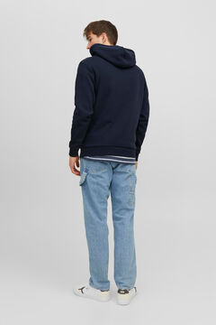 Springfield Sudadera relaxed fit capucha marino