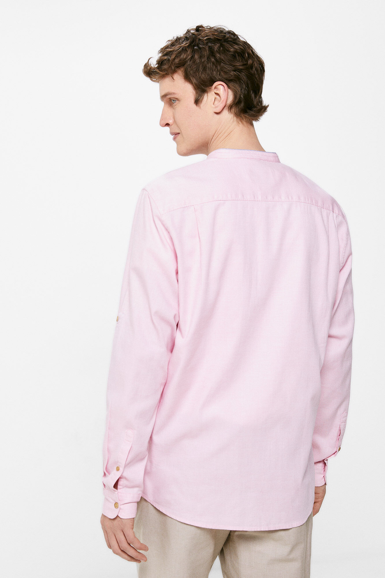 Springfield Camisa estructura mao rosa