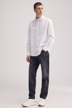 Springfield Camisa seersucker natural