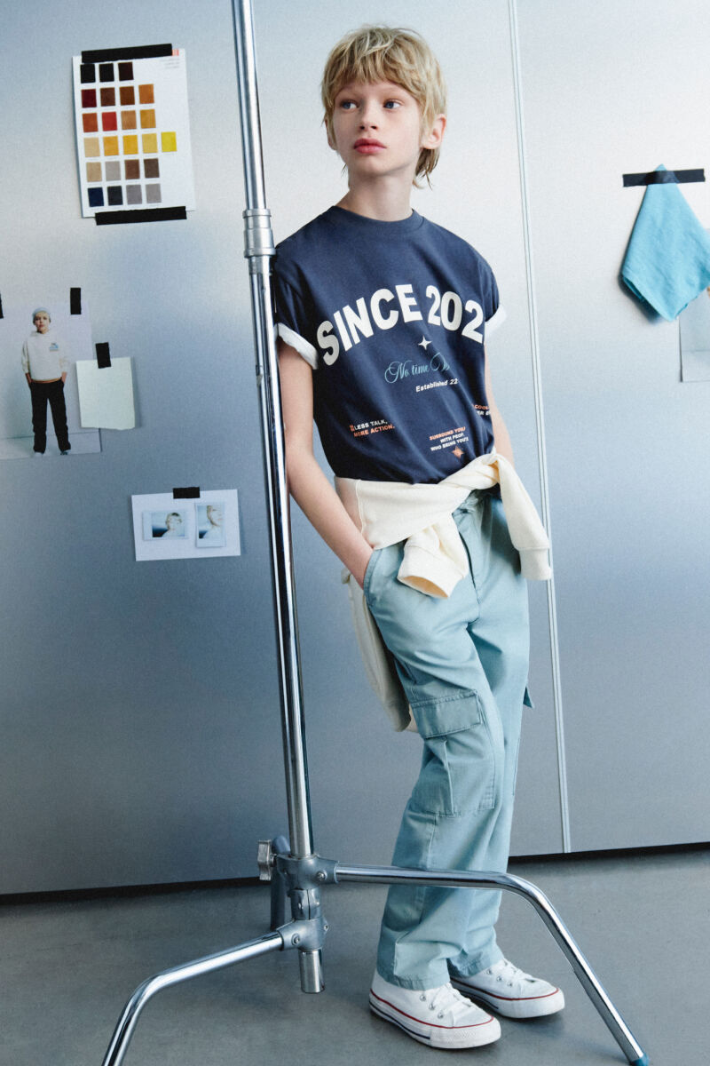 Springfield Kids Pantal&oacute;n chino cargo para ni&ntilde;o