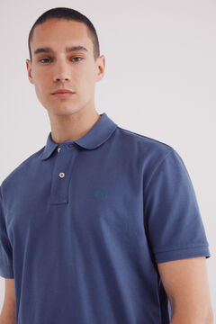 Springfield Polo piqué básico regular fit azul
