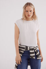 Springfield Playera lisa viscosa estampado