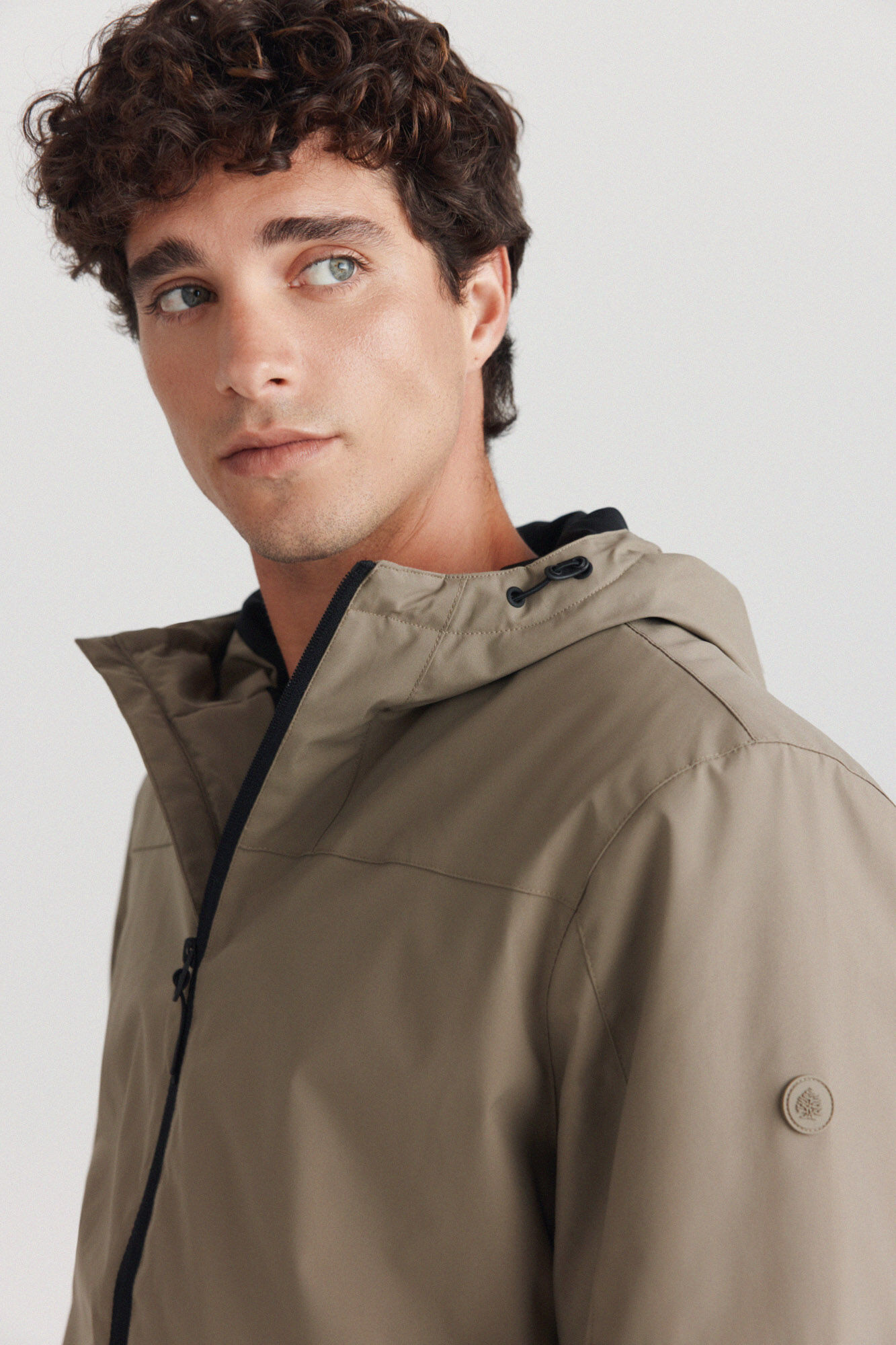 Springfield Chamarra t&eacute;cnica acolchada khaki