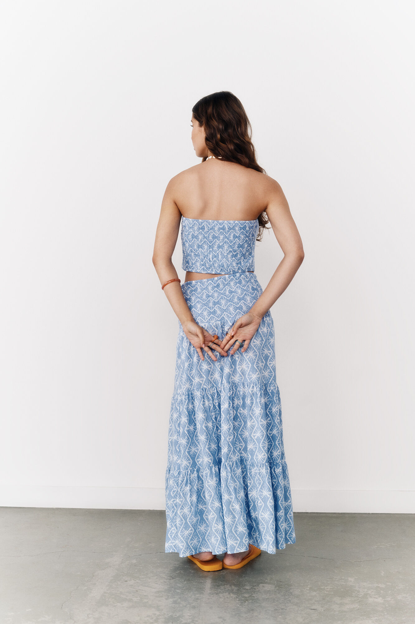 High Spirits Sky skirt azul indigo