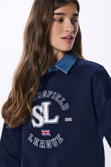 Springfield Sudadera "Springfield league" azul