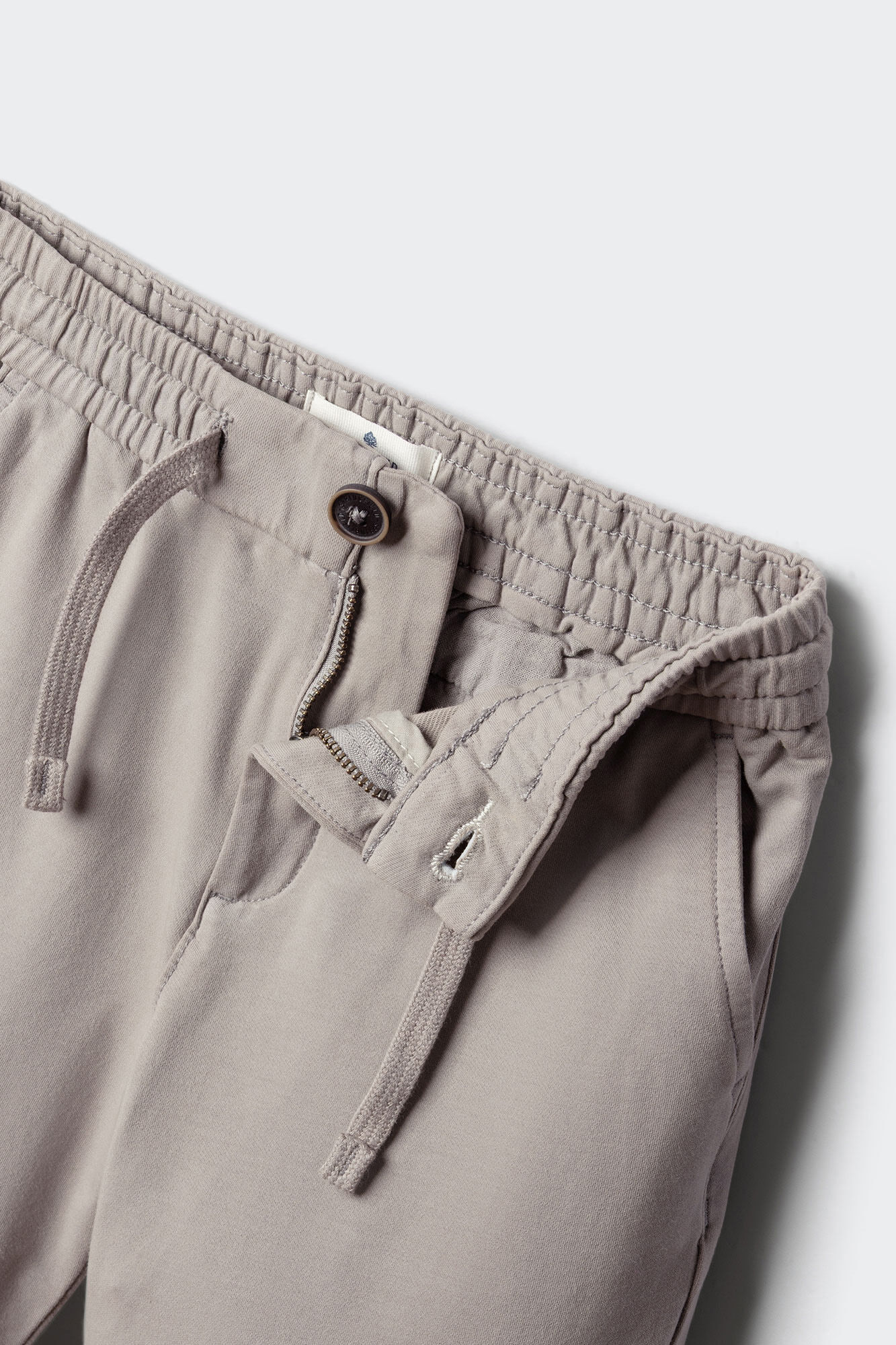 Springfield Kids Pantal&oacute;n chino de tejido comfort para ni&ntilde;o gris