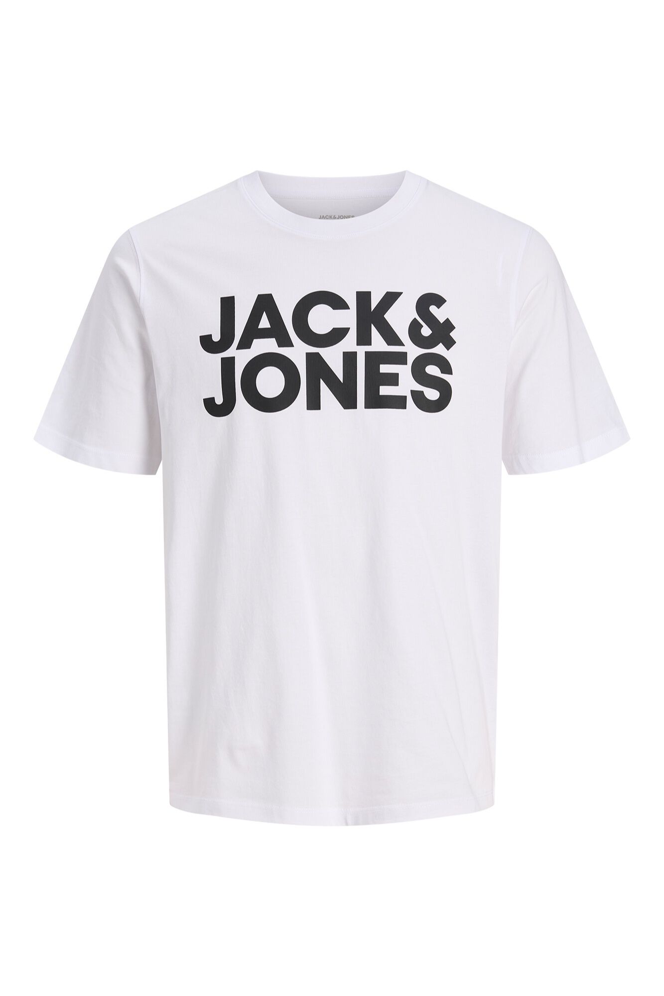 Jack & Jones Playera slim de manga corta natural