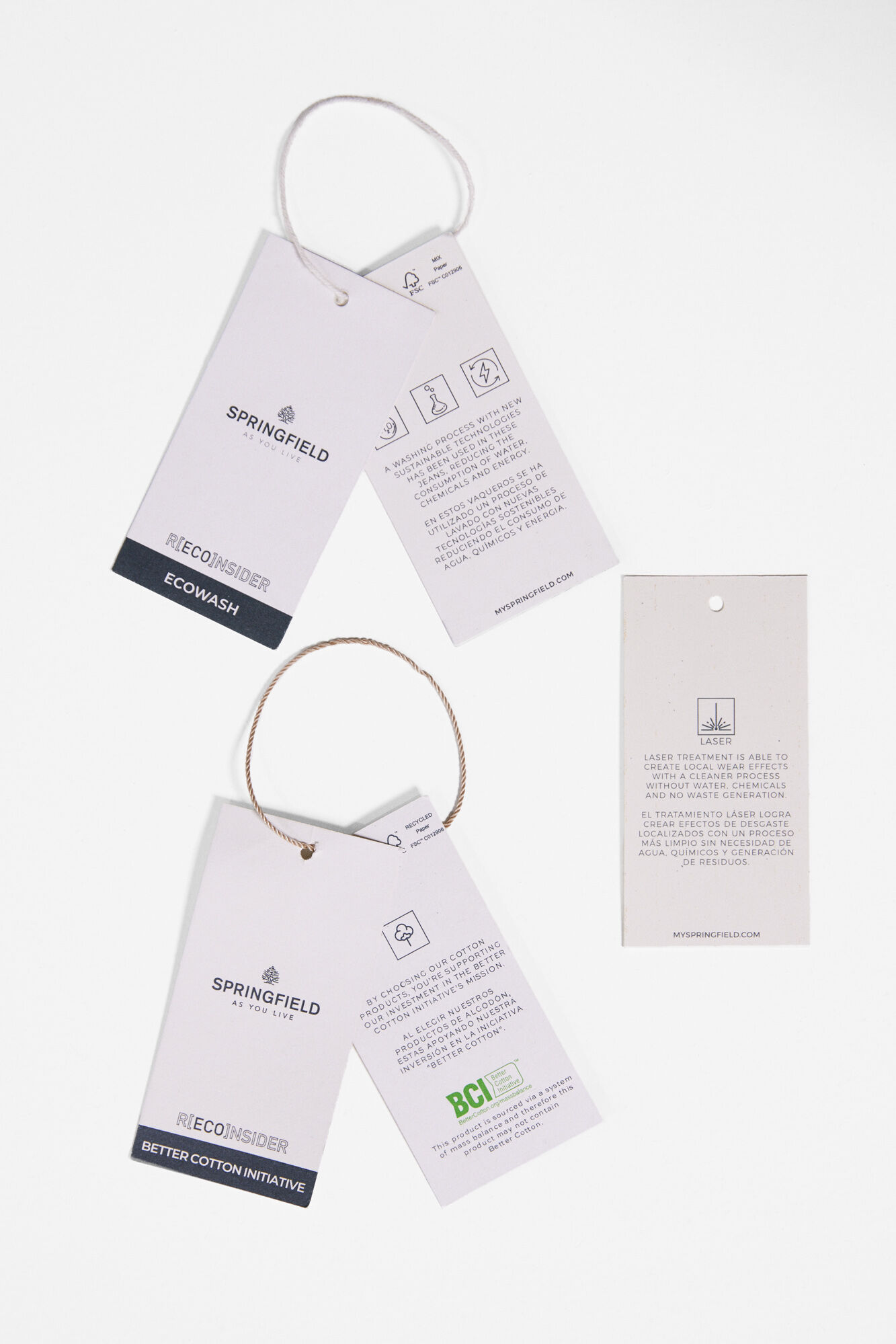 Springfield Jeans slim lavado medio oscuro azulado