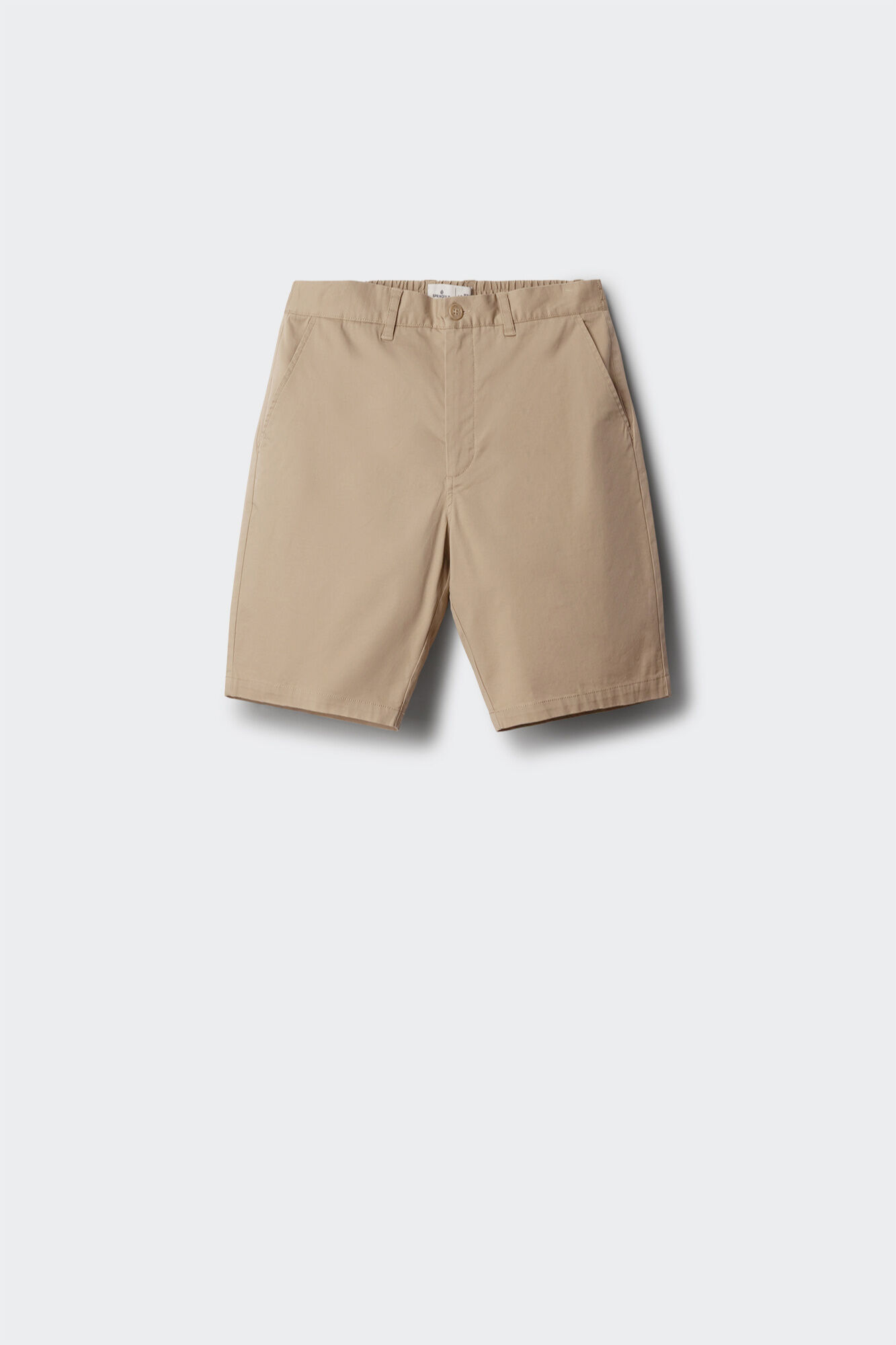 Springfield Bermudas ligeras de ajuste c&oacute;modo beige