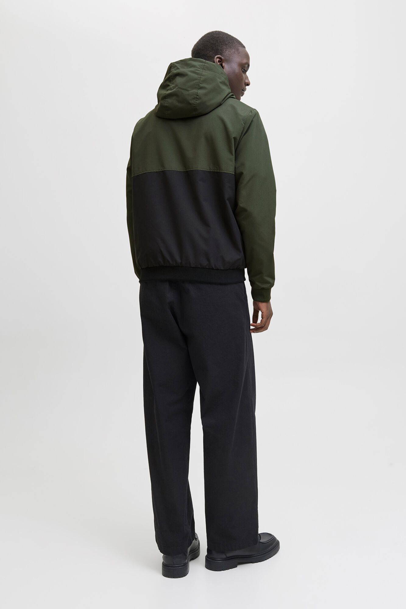 Jack & Jones Chamarra ligera con capucha verde