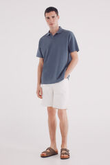 Springfield Bermuda color lavada slim fit estampado