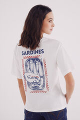 Springfield Playera "Sardines" estampado