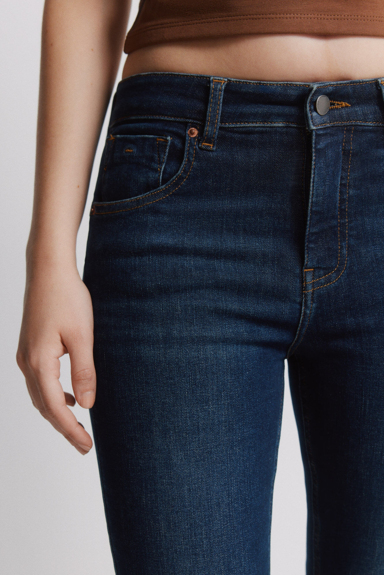 Springfield Jeans push-up azul