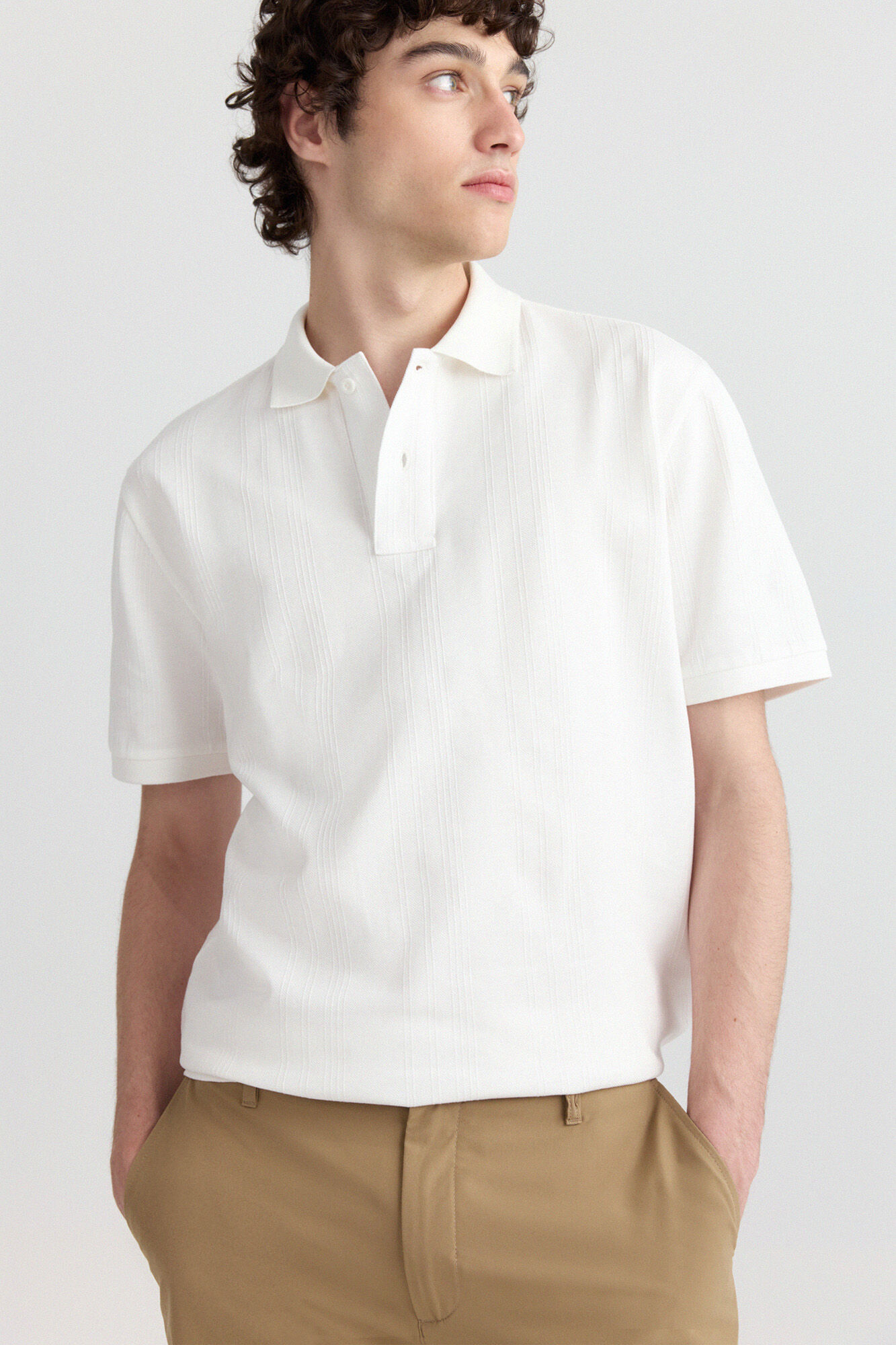 Springfield Polo de estructura slim fit