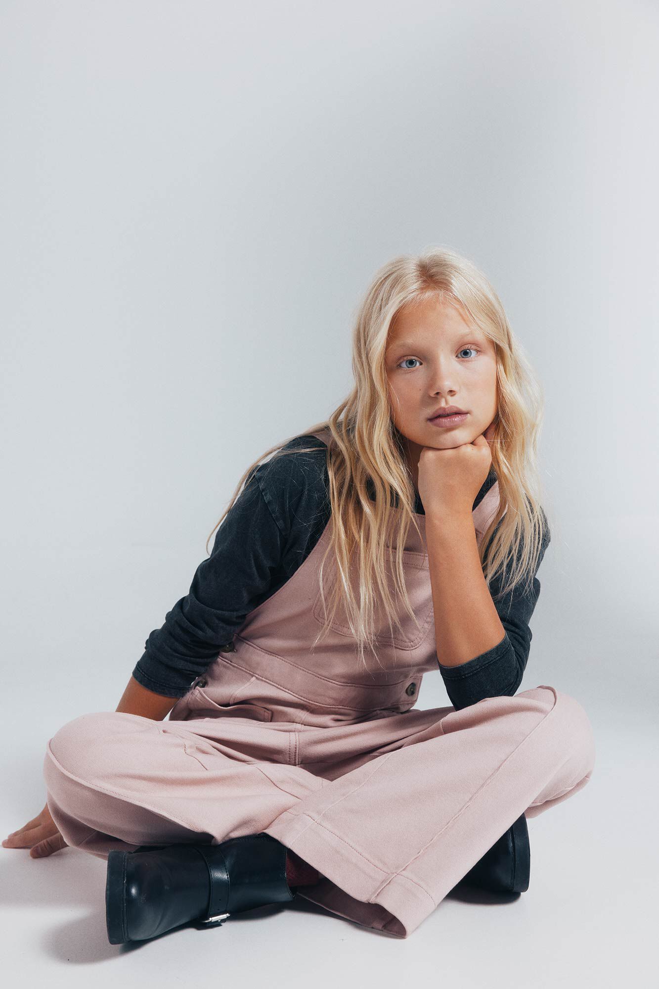 Springfield Kids Overol largo bolsillos ni&ntilde;a rosa