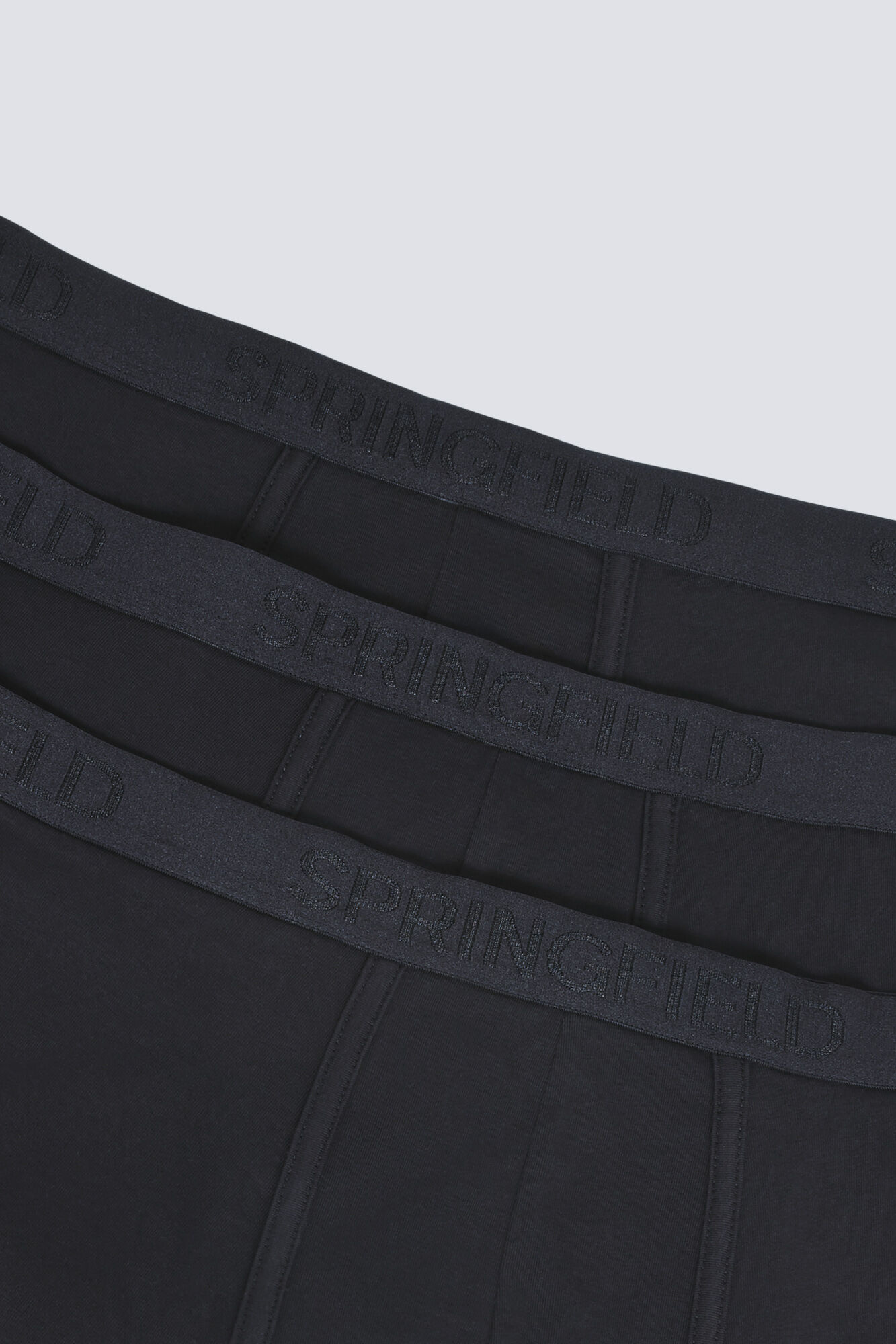 Springfield Pack 3 boxers b&aacute;sicos negro