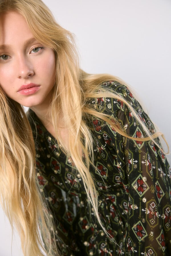 High Spirits Vestido New mood negro