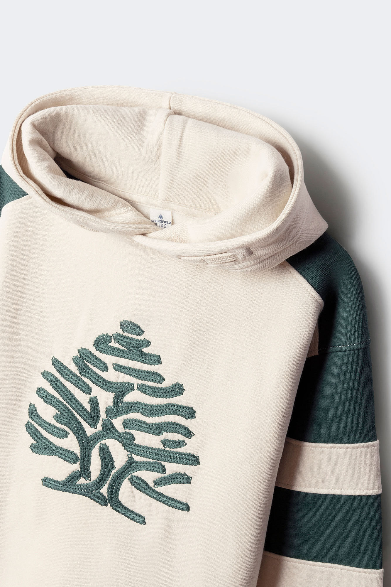 Springfield Kids Sudadera con capucha estampado