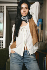 High Spirits Blusa Free khaki